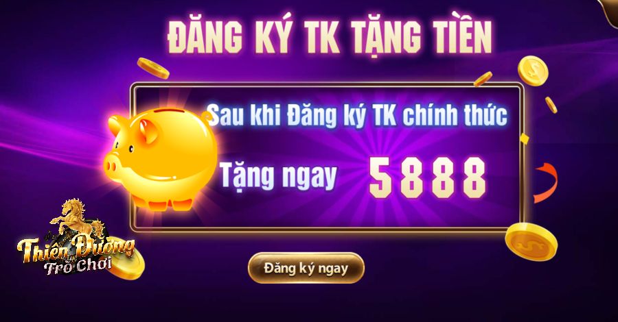 Đăng ký TDTC thông qua website chính thức được cung cấp từ cổng game