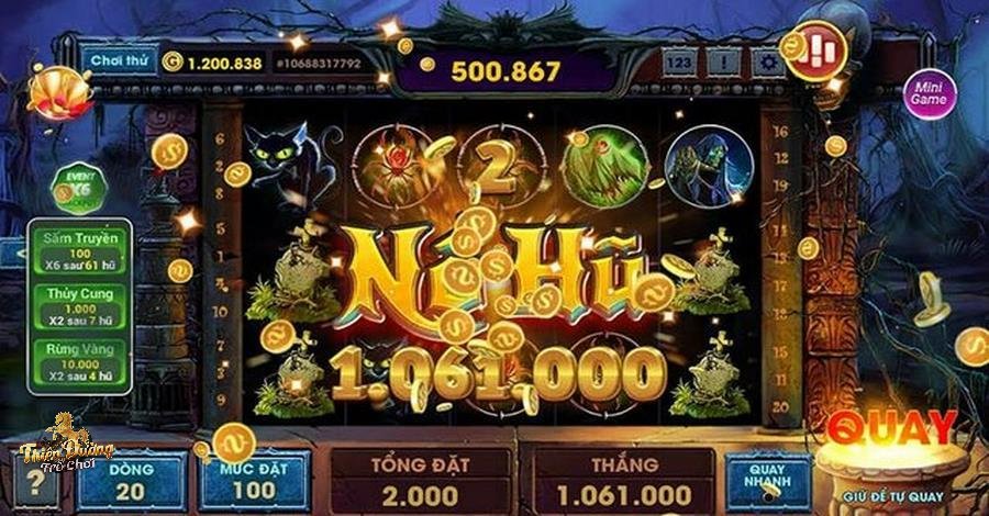 Game nổ hũ rút tiền mặt rất hấp dẫn người chơi
