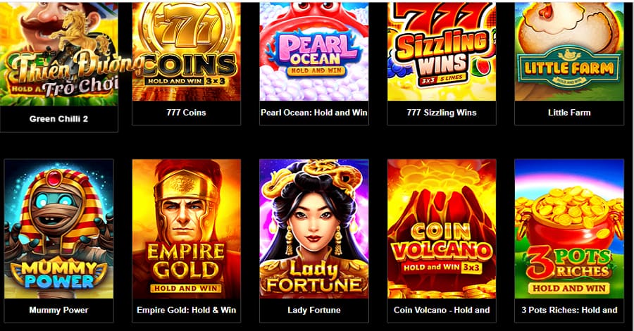 Các tựa game nổ hũ được cung cấp bởi nhiều nhà phát hành có tiếng lâu năm
